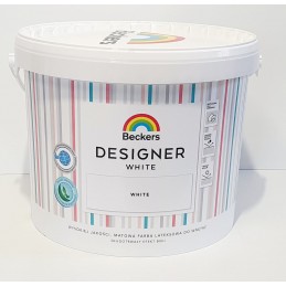 Designer white 10l biały...