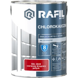 Chlorokauczuk 5L czerwony...